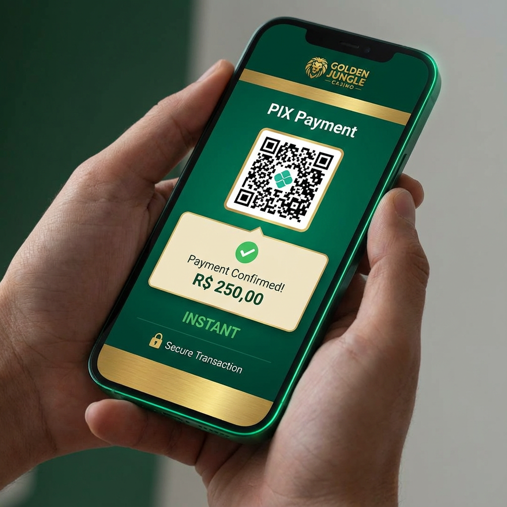 Interface de pagamento PIX instantâneo do 96bet